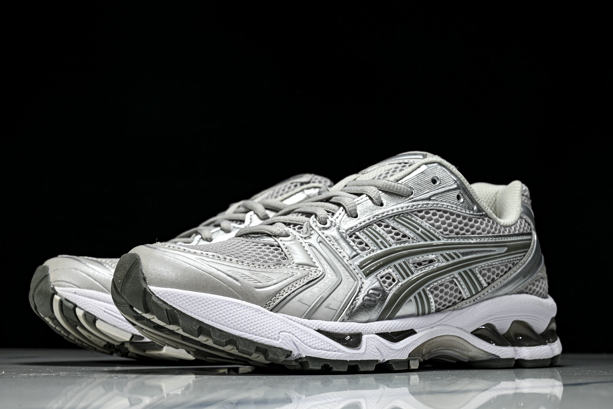 ASICS亚瑟士GEL-KAYANO 14男女时尚潮流复古运动休闲鞋情侣老爹鞋1202A056-021尺