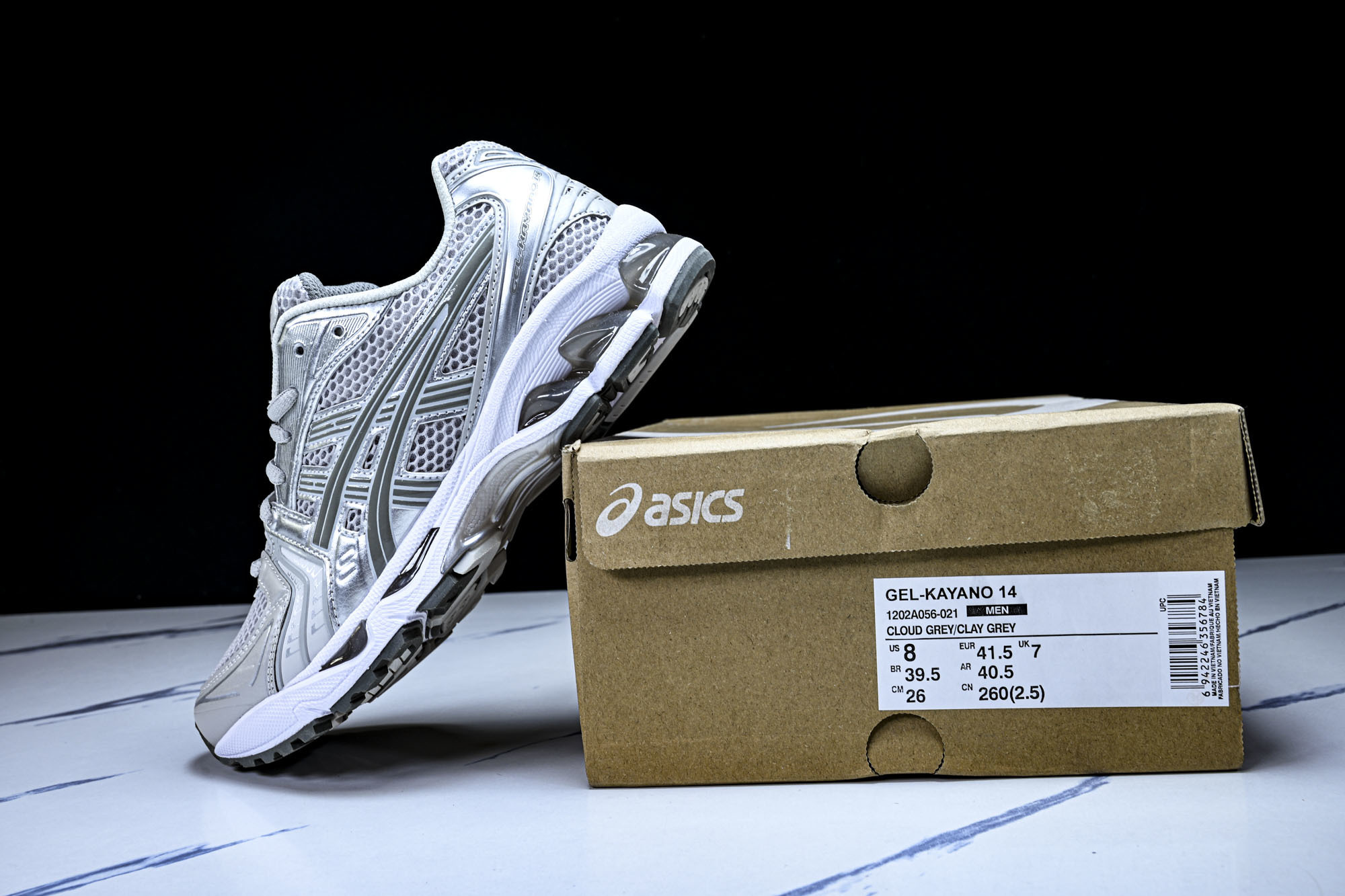 ASICS亚瑟士GEL-KAYANO 14男女时尚潮流复古运动休闲鞋情侣老爹鞋1202A056-021尺