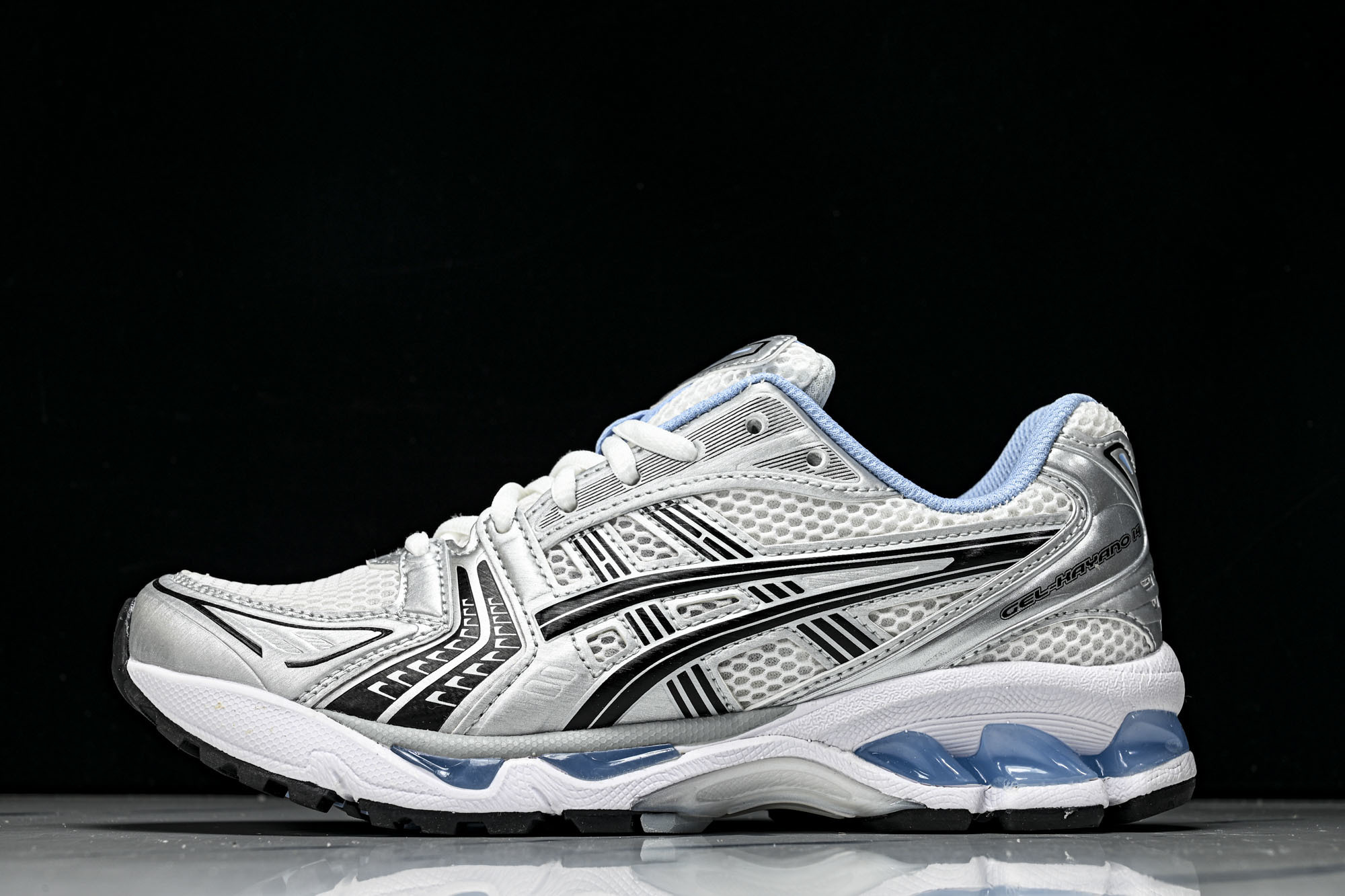 ASICS亚瑟士GEL-KAYANO 14男女时尚潮流复古运动休闲鞋情侣老爹鞋1203A961-101尺