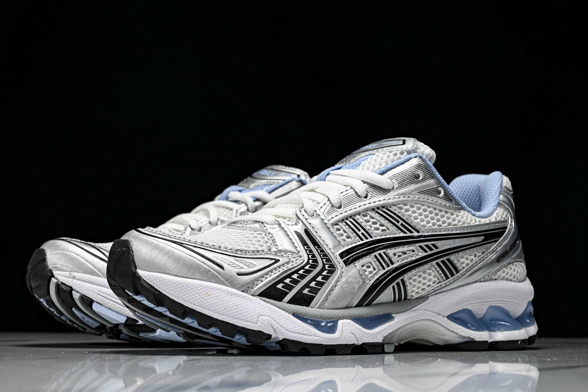 ASICS亚瑟士GEL-KAYANO 14男女时尚潮流复古运动休闲鞋情侣老爹鞋1203A961-101尺