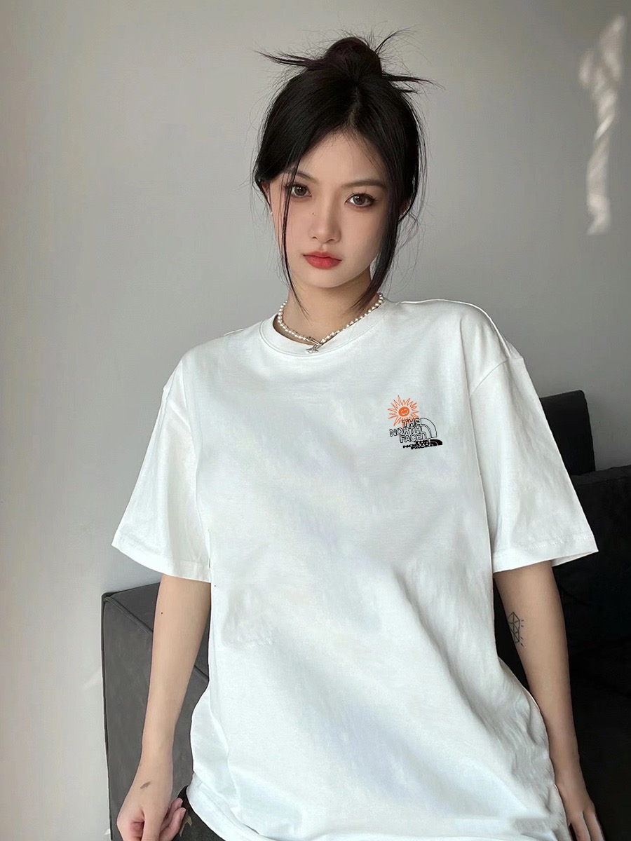 TNF2025 Summer Tree T-shirt: Comfortable Cotton Tee for Men and Women - 图片 7