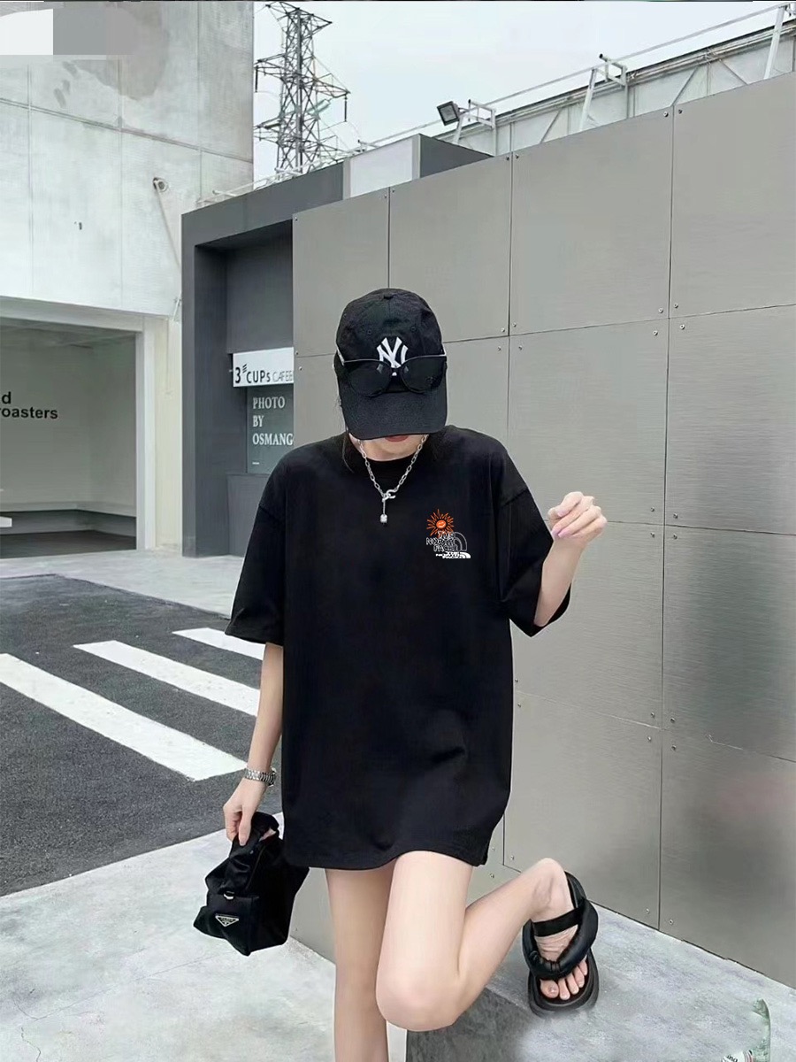 TNF2025 Summer Tree T-shirt: Comfortable Cotton Tee for Men and Women - 图片 6