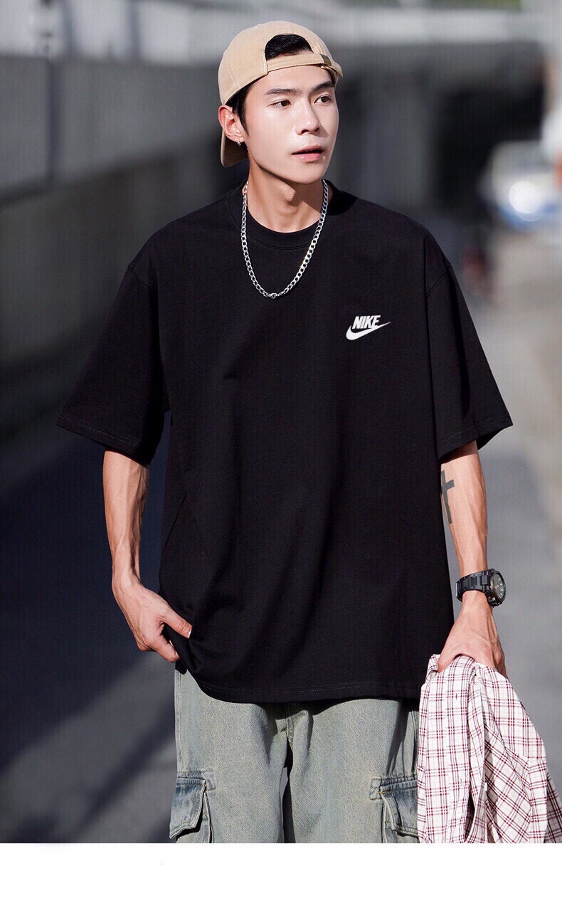 NIKE NK NK Glass of Blass T-shirts: High-Quality Cotton, Detailed Design, Fun Prints - 图片 5