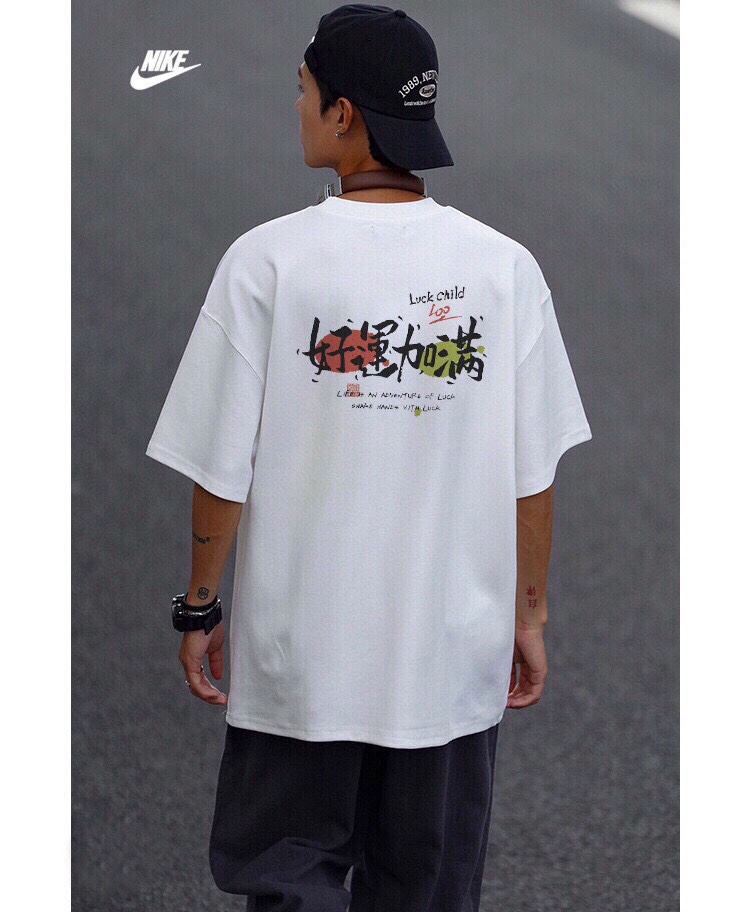 NIKE NK NK Glass of Blass T-shirts: High-Quality Cotton, Detailed Design, Fun Prints - 图片 3