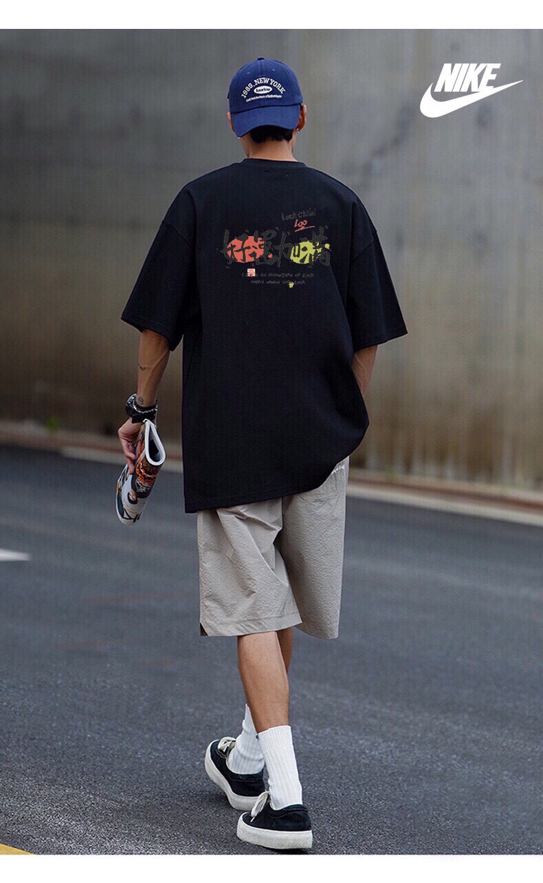 NIKE NK NK Glass of Blass T-shirts: High-Quality Cotton, Detailed Design, Fun Prints - 图片 6