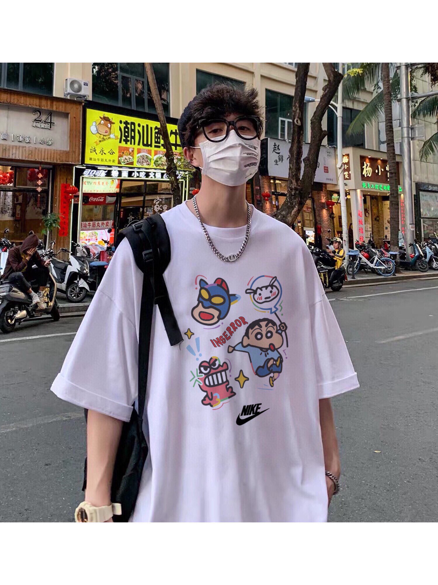 Nike Little New Crayon Leisure Apparel: Quality Cotton, Unique Design, Lovely Elements. - 图片 5