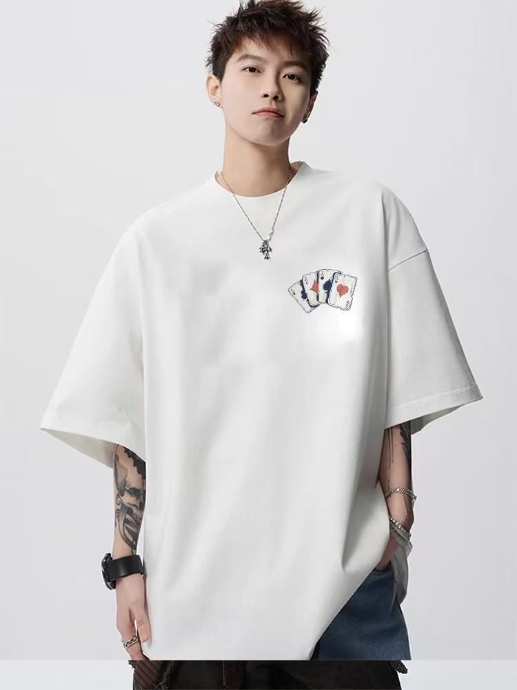 NIKE T-shirt Couple Half-Sleeve: Quality Cotton, Detailed Design, Graffiti Logo, Multiple Sizes. - 图片 6