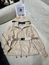 Prada Clothing Coats & Jackets PU Fall/Winter Collection Hooded Top