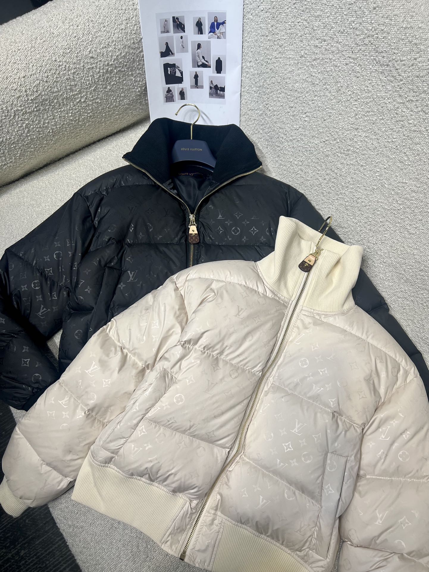 Louis Vuitton Clothing Coats & Jackets Down Jacket White Down Goose Winter Collection