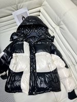 New
 Louis Vuitton Clothing Coats & Jackets Down Jacket White Duck Down Winter Collection Hooded Top