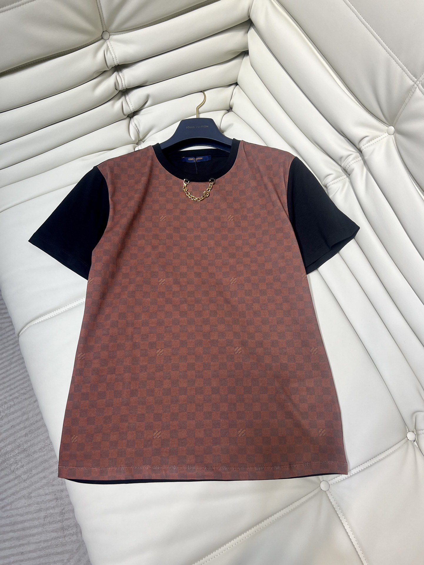 Louis Vuitton Kleding T-Shirt LV Circle Korte mouw