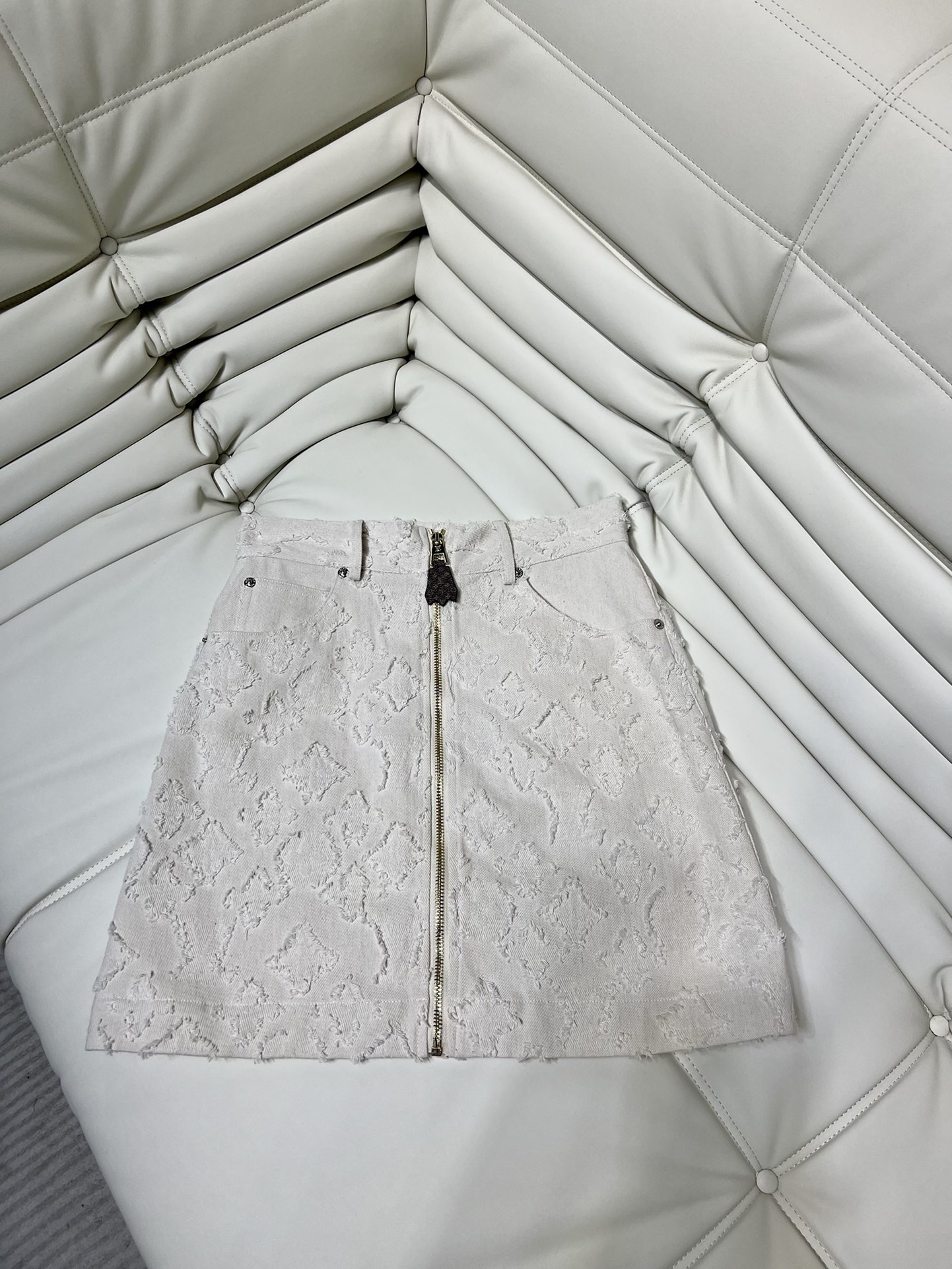 Louis Vuitton Vêtements Jupes Blanc