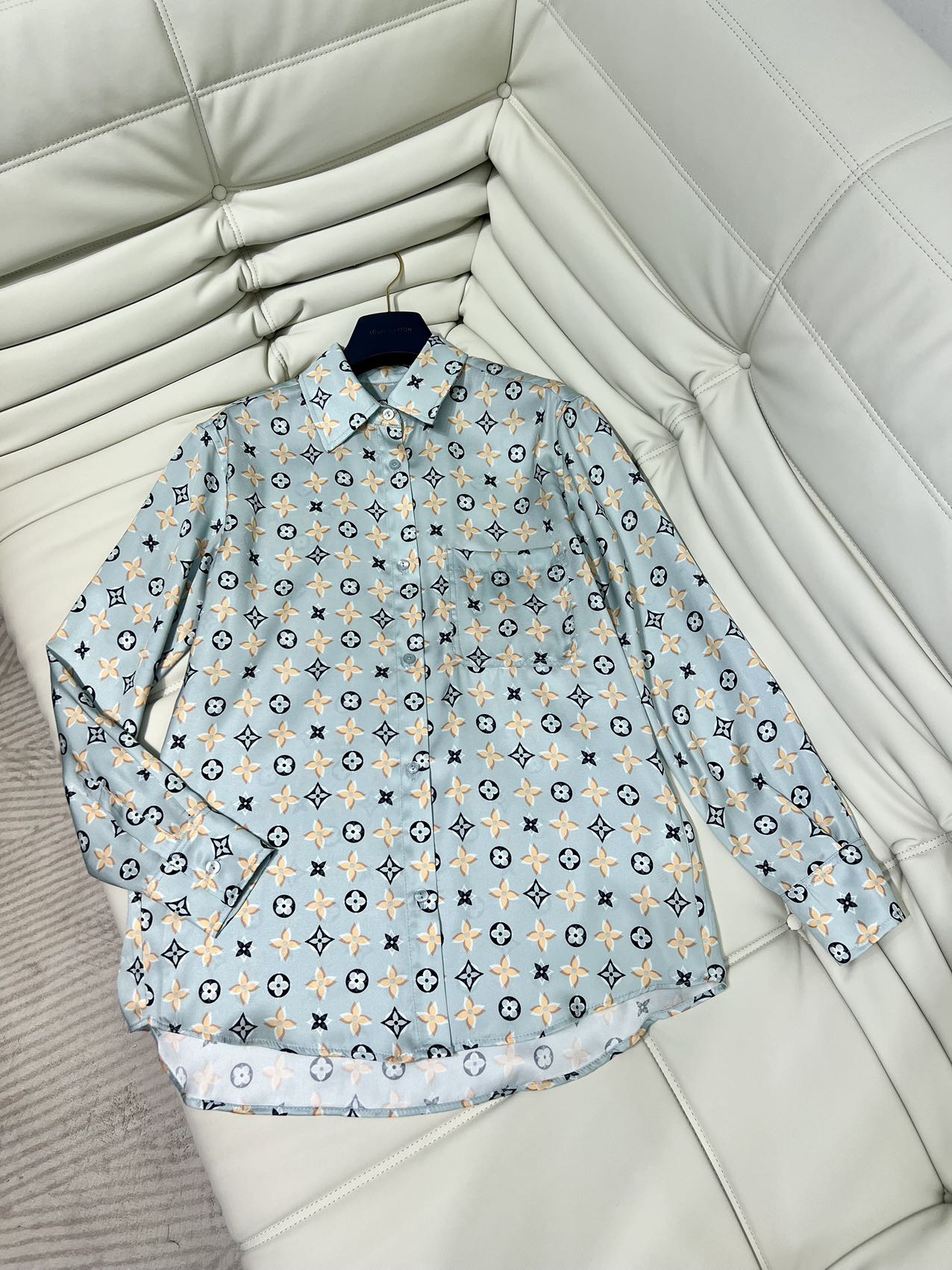 Louis Vuitton Kleding Overhemden Afdrukken AHH062260