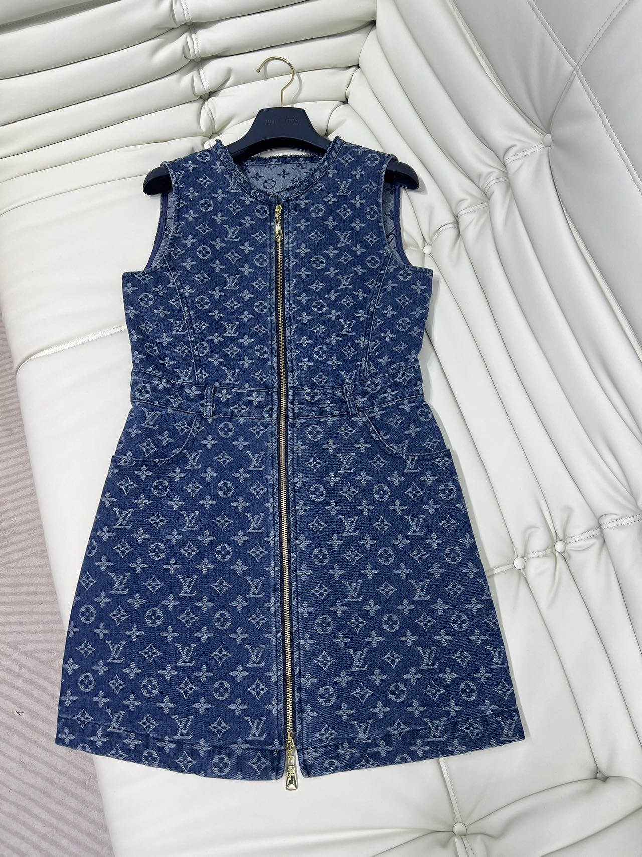 Louis Vuitton Kleding Jurk Rood Wit AHH002330