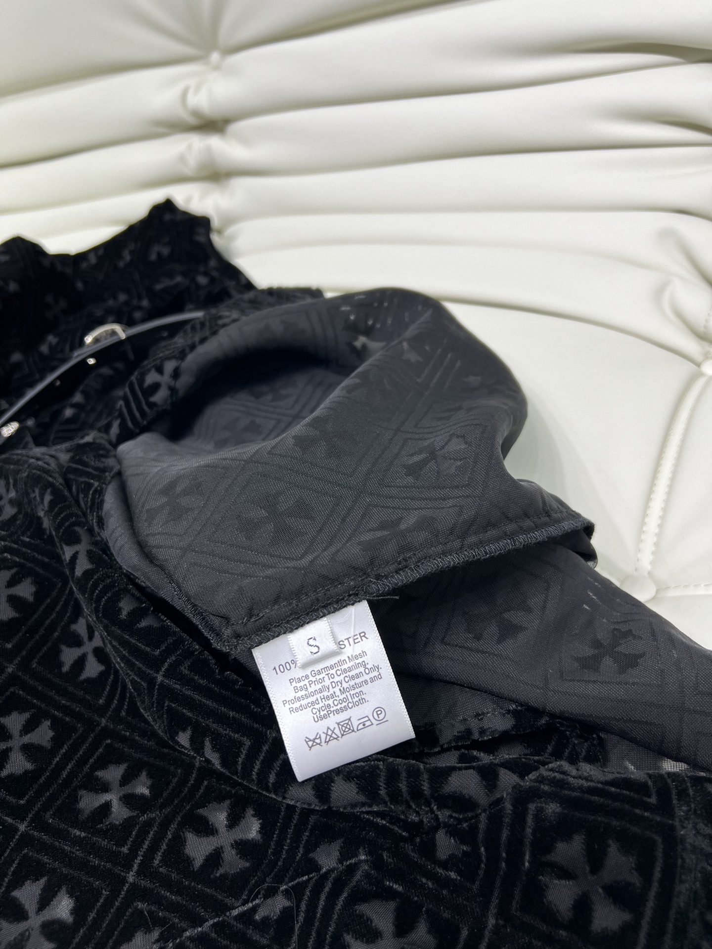 Women’s Velvet Shirt Dress with Cross Design, Packaged Single-Size Suit for Fall Mornings - 图片 9