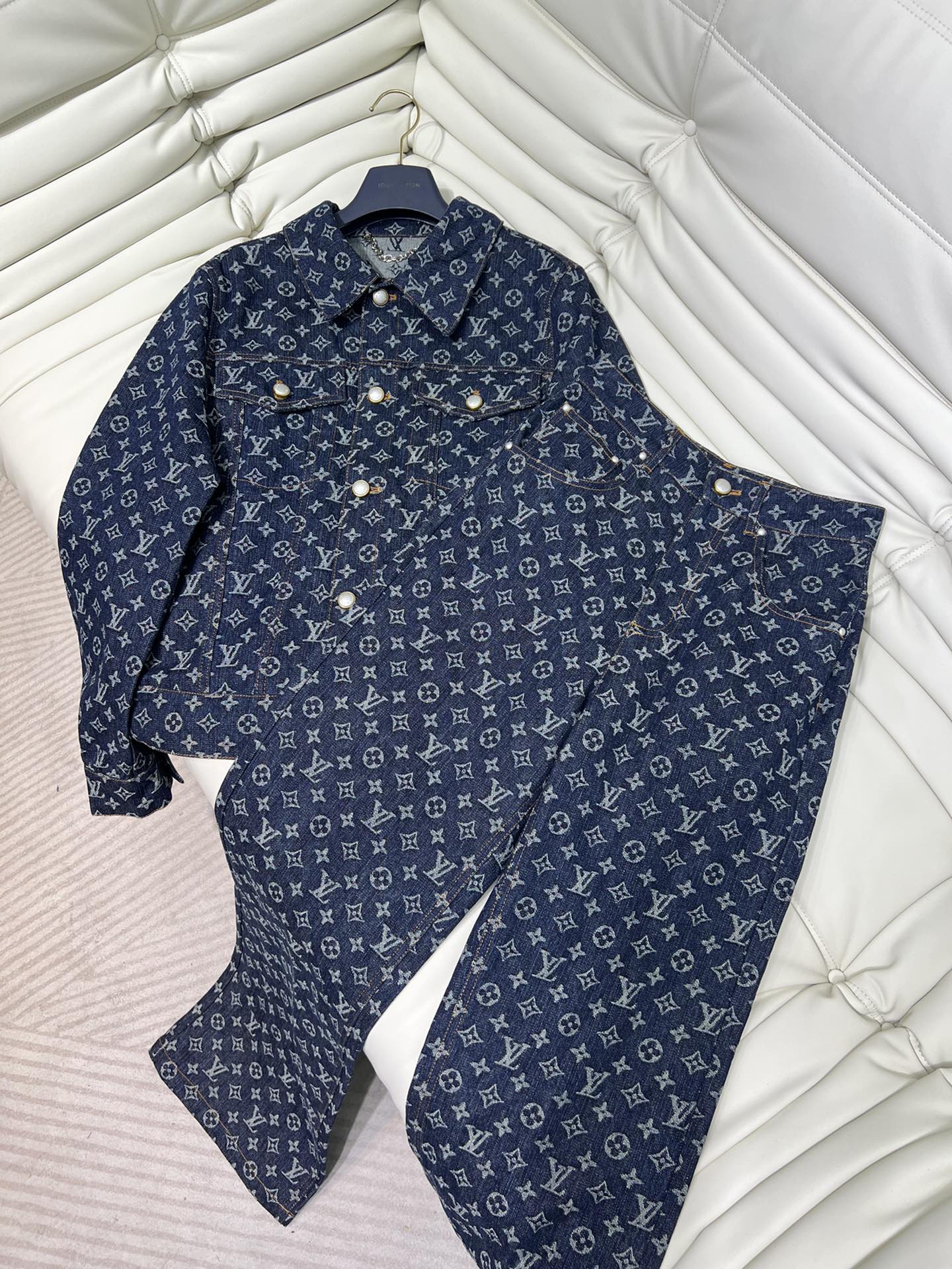 Louis Vuitton Kleding Jas &Jassen Broek Wit