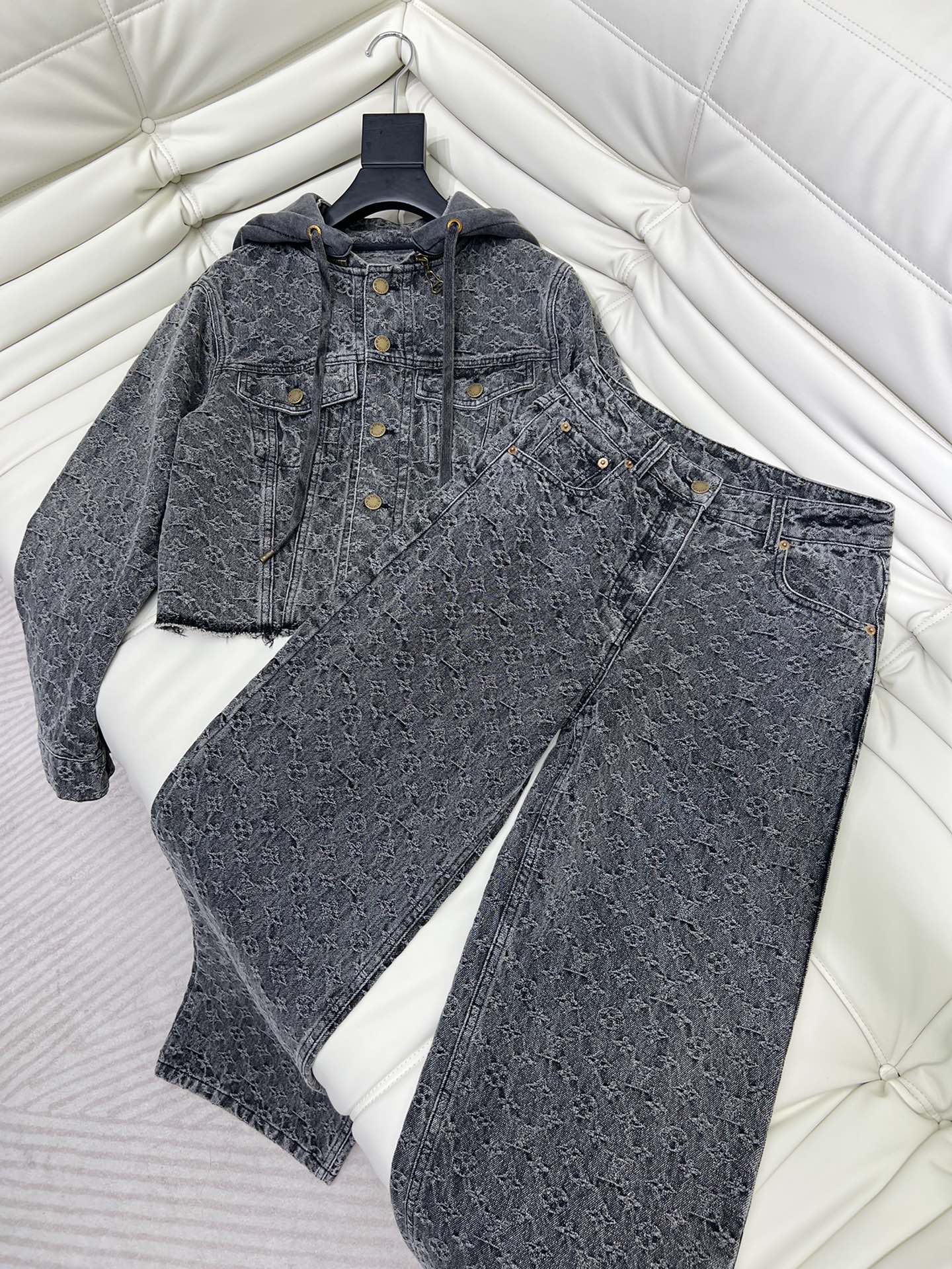 Louis Vuitton Kleding Jas &Jassen Broek Denim Vintage