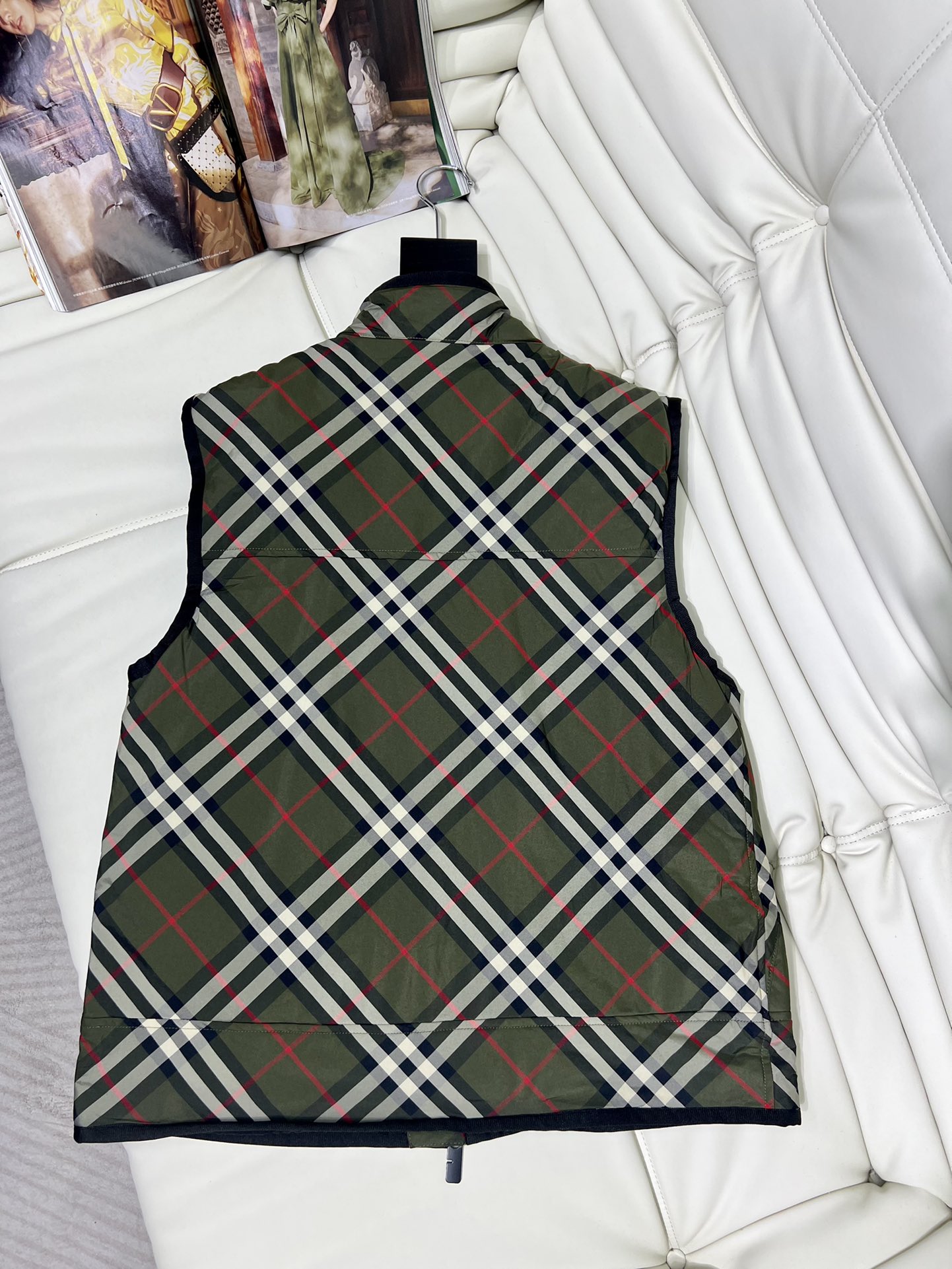 High-Quality Zambori Plaid Coat: Tailored Female Suit with Custom Fabric - 图片 6
