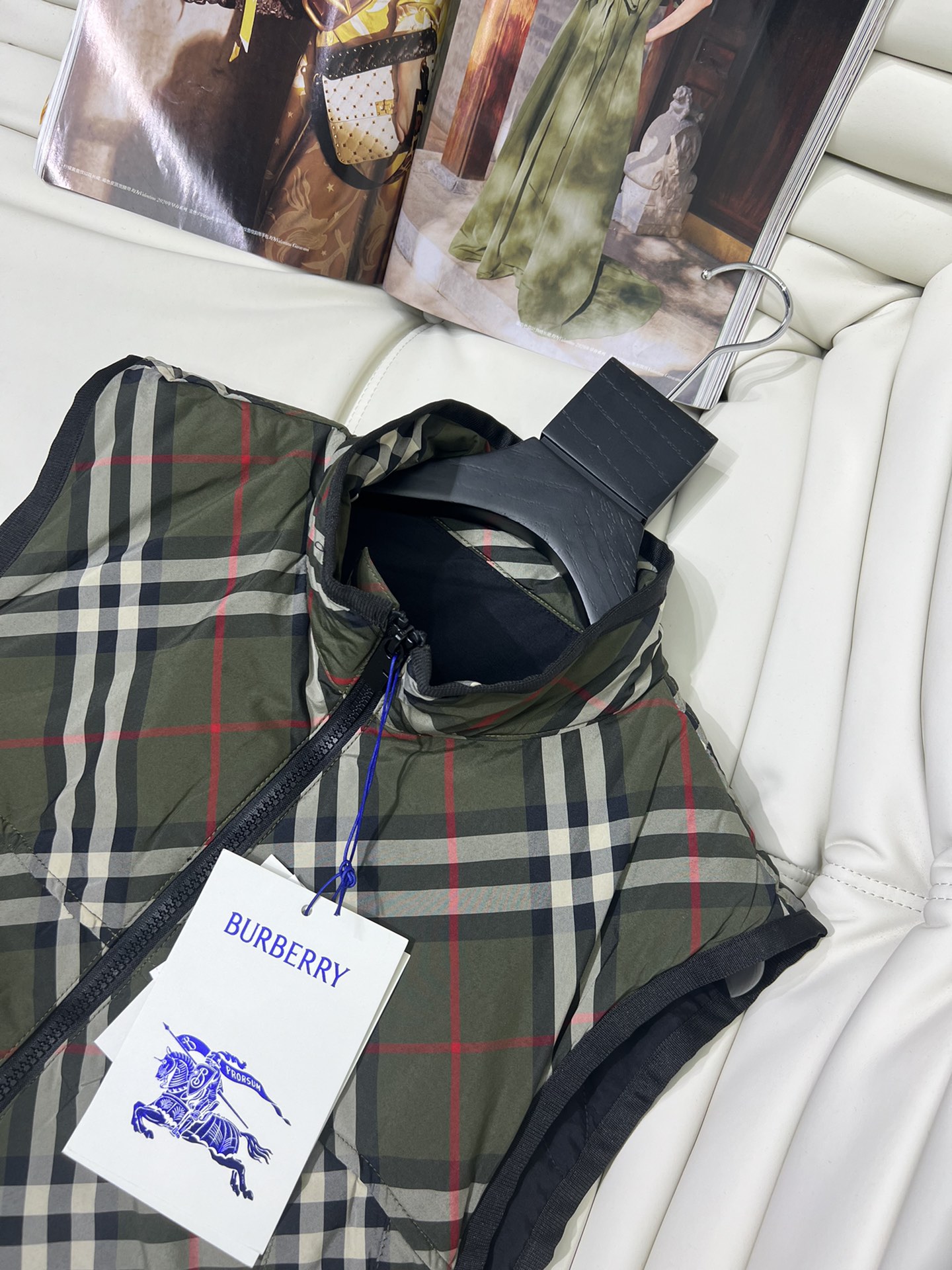 High-Quality Zambori Plaid Coat: Tailored Female Suit with Custom Fabric - 图片 2