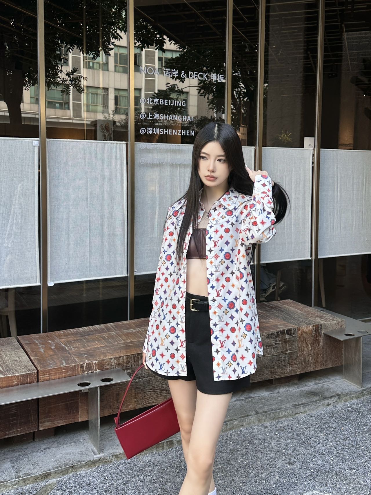 路易威登 Louis Vuitton 高定典藏名品高定成衣时装外套连衣裙衬衫T恤 #A1632AF3 2