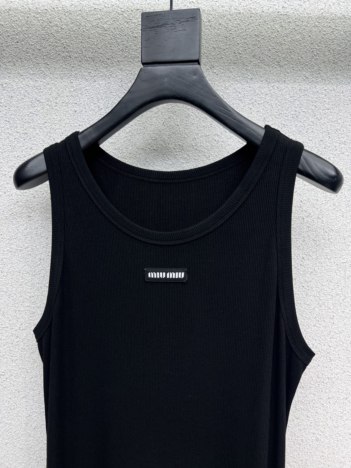 Miu Miu Sleeveless Long Dress High Elasticity, Soft Fabric, Logo Letter Design 7 i1744909747216 3654 0 6