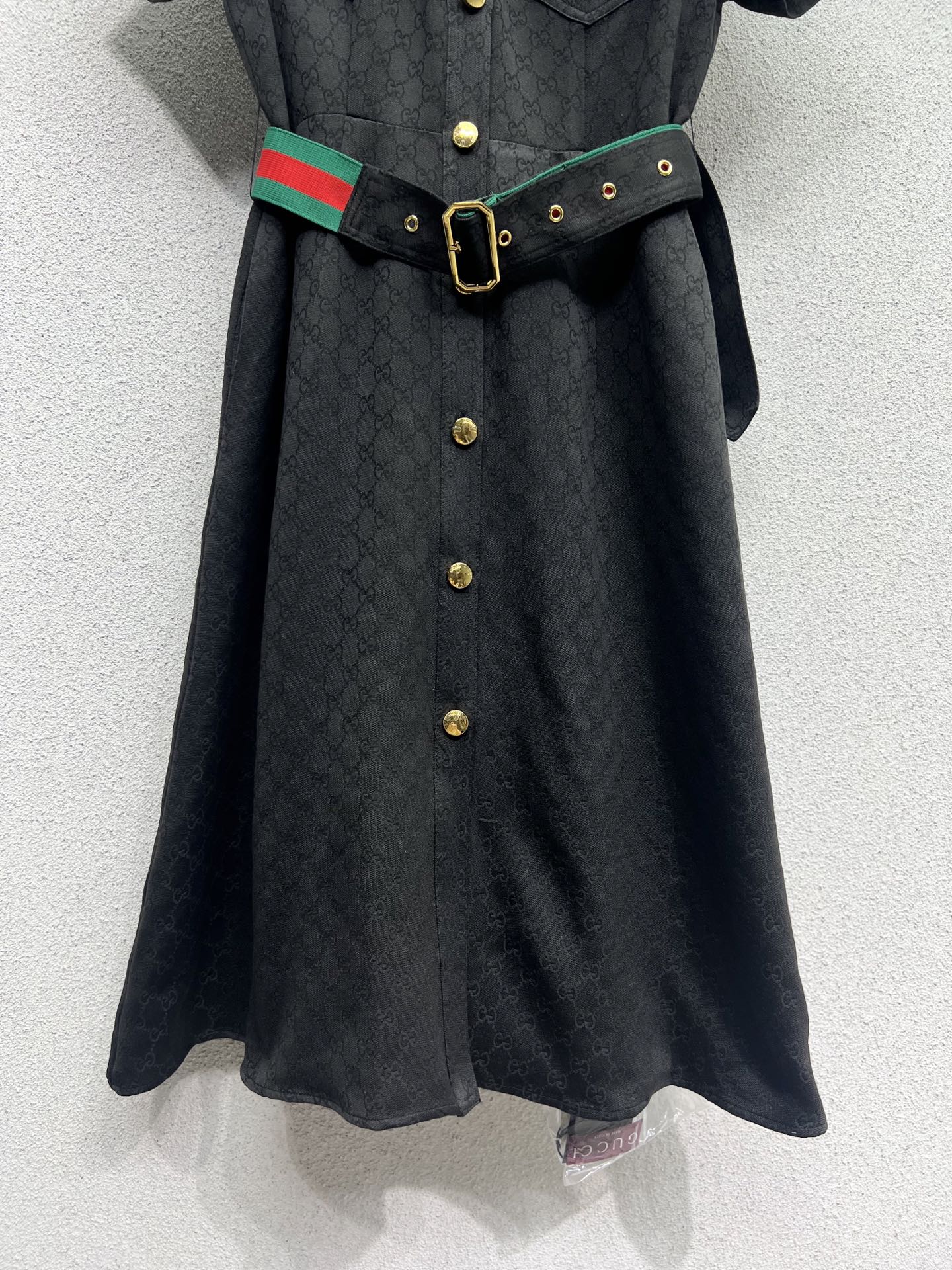 High-Intensity Fabric: P768 Original Rags Short-Sleeve Dress for G Family. - 图片 4