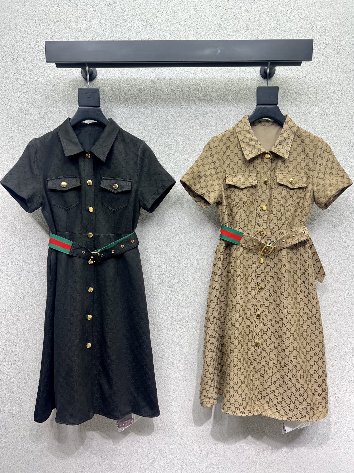High-Intensity Fabric: P768 Original Rags Short-Sleeve Dress for G Family.