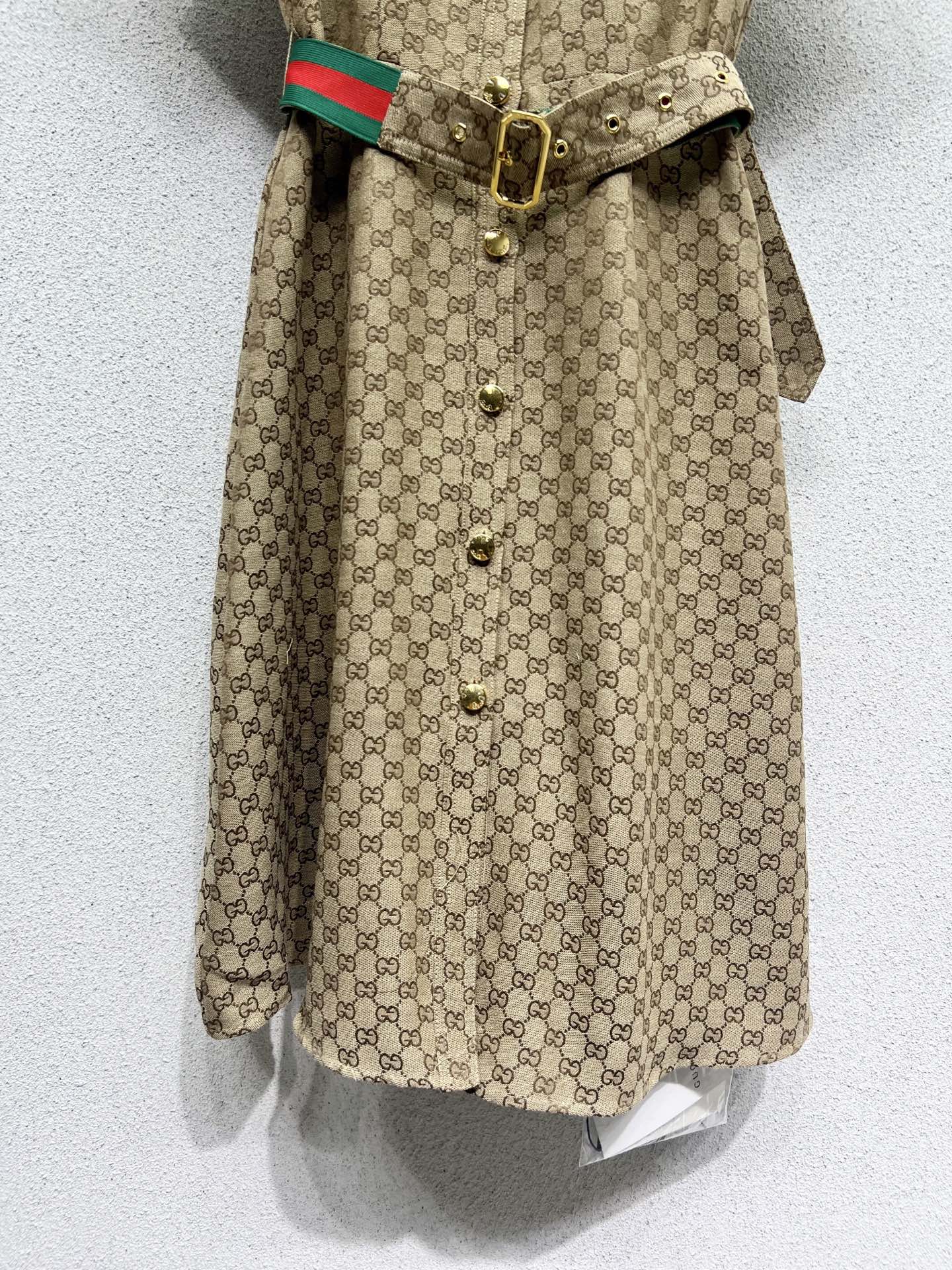 High-Intensity Fabric: P768 Original Rags Short-Sleeve Dress for G Family. - 图片 7