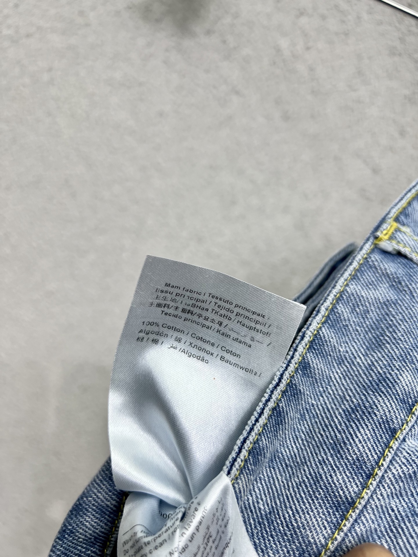 “Valentinau’s P816 One-Size-Fits-All Dress: Heavy Worker’s Nail Jeans in Pure Cotton” - 图片 7