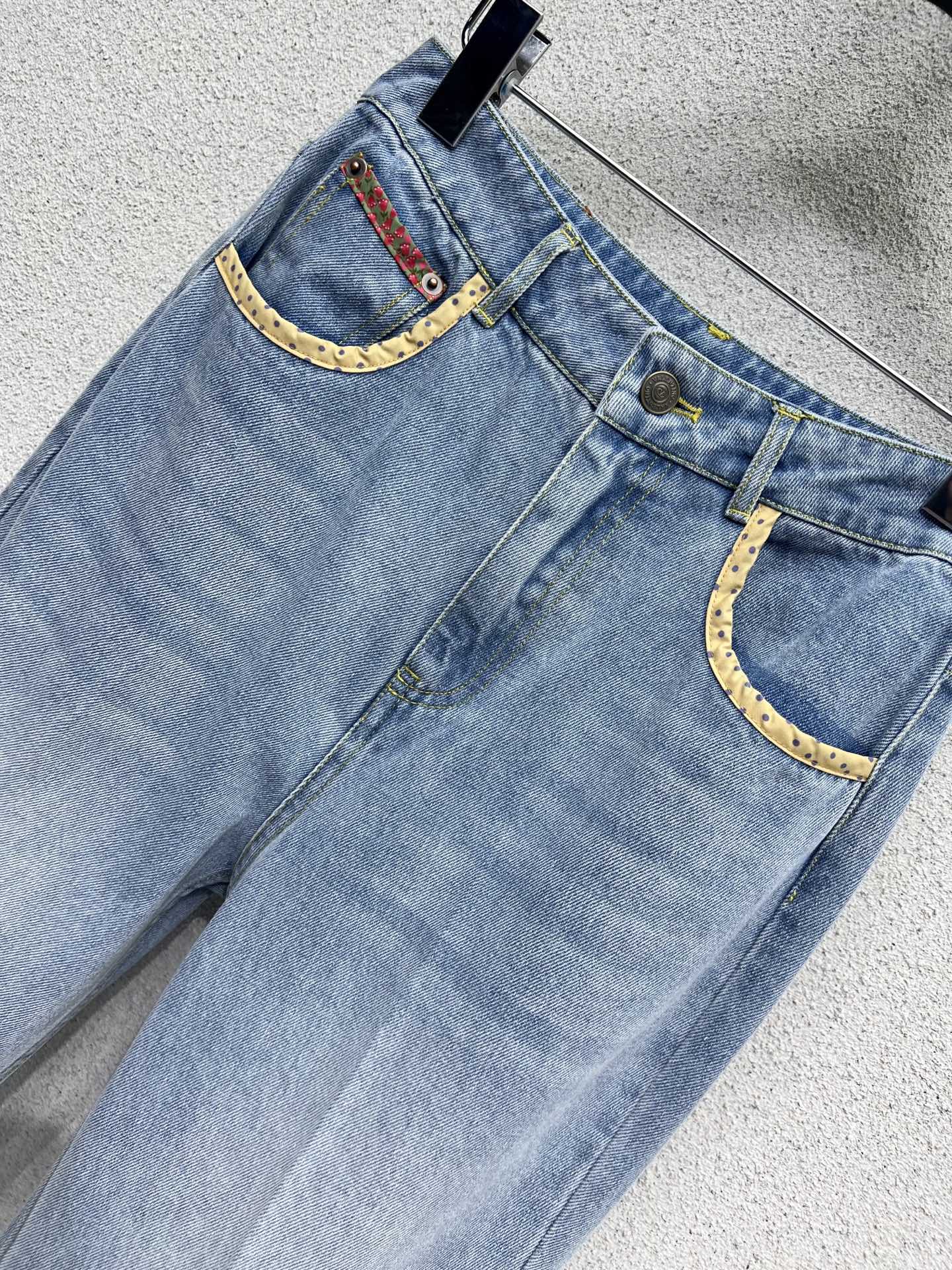 “Valentinau’s P816 One-Size-Fits-All Dress: Heavy Worker’s Nail Jeans in Pure Cotton” - 图片 3