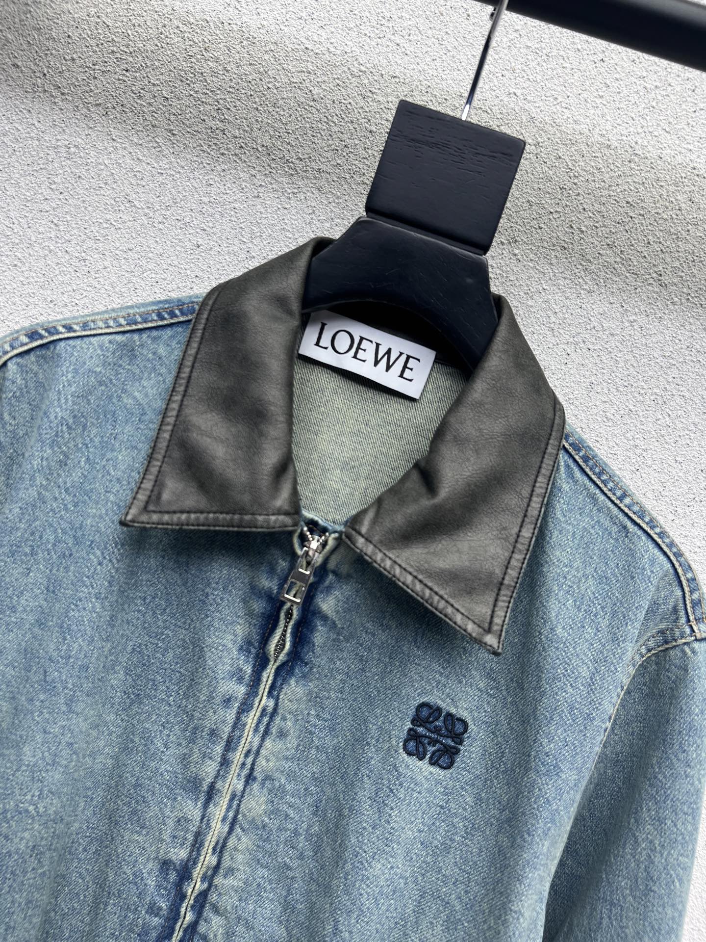 “Stylish Zhuiwei-Colored Cowboy Coat Dress with Water Washing Process” - 图片 2