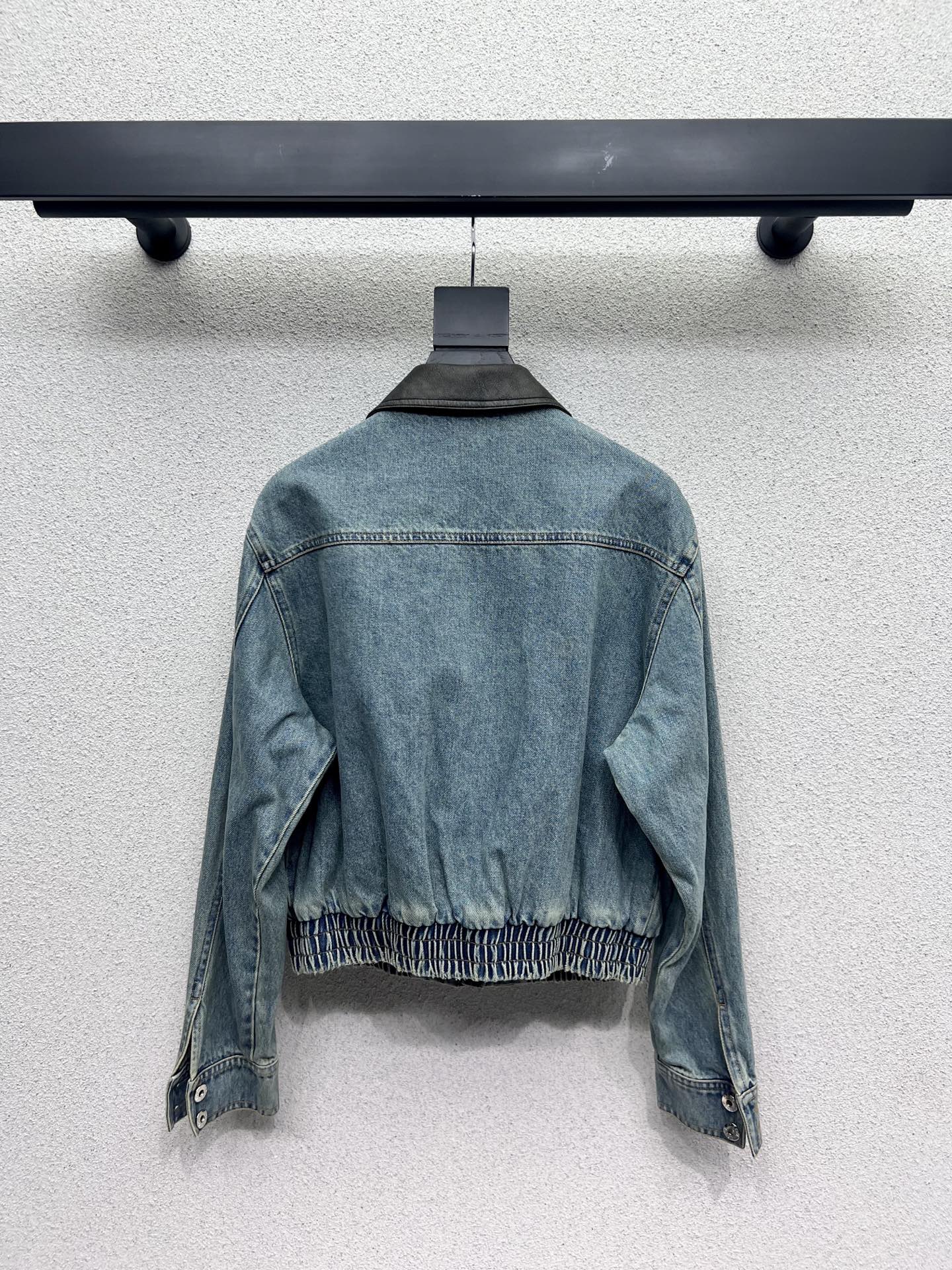 “Stylish Zhuiwei-Colored Cowboy Coat Dress with Water Washing Process” - 图片 7