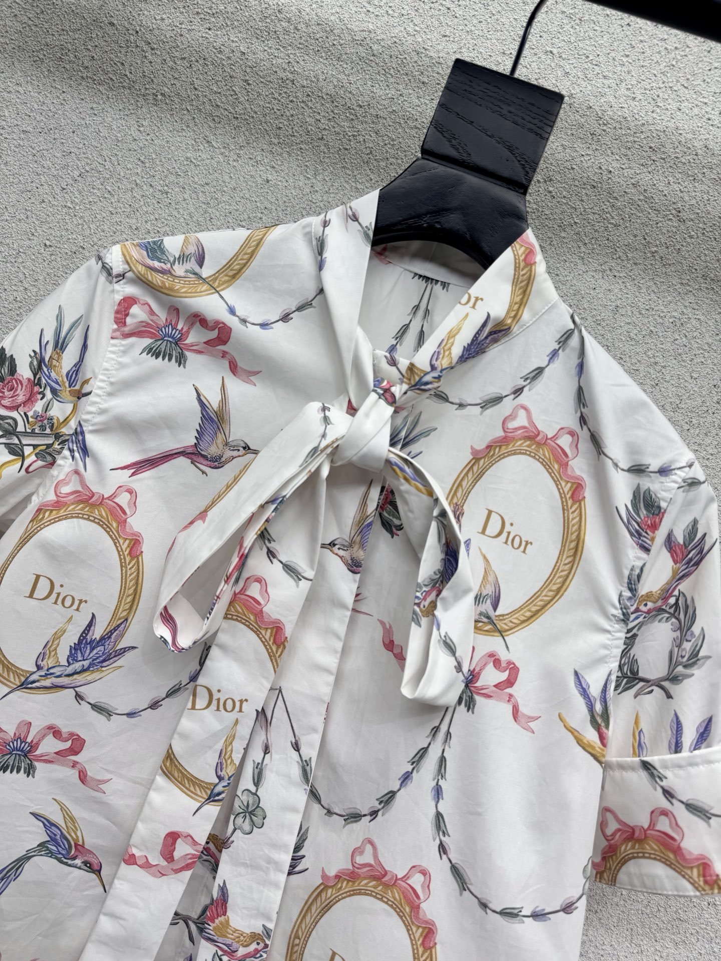 Рубашка с принтом Dior