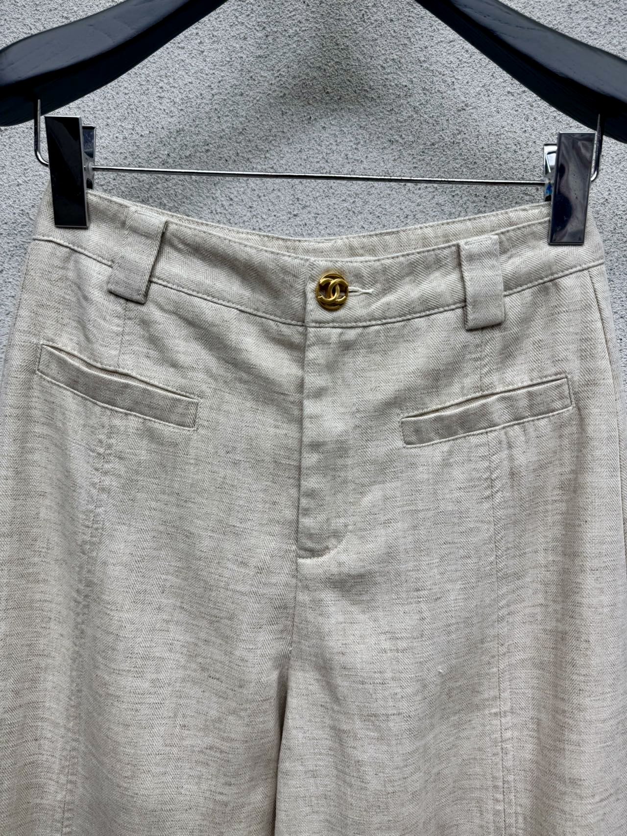Брюки из льна Gucci