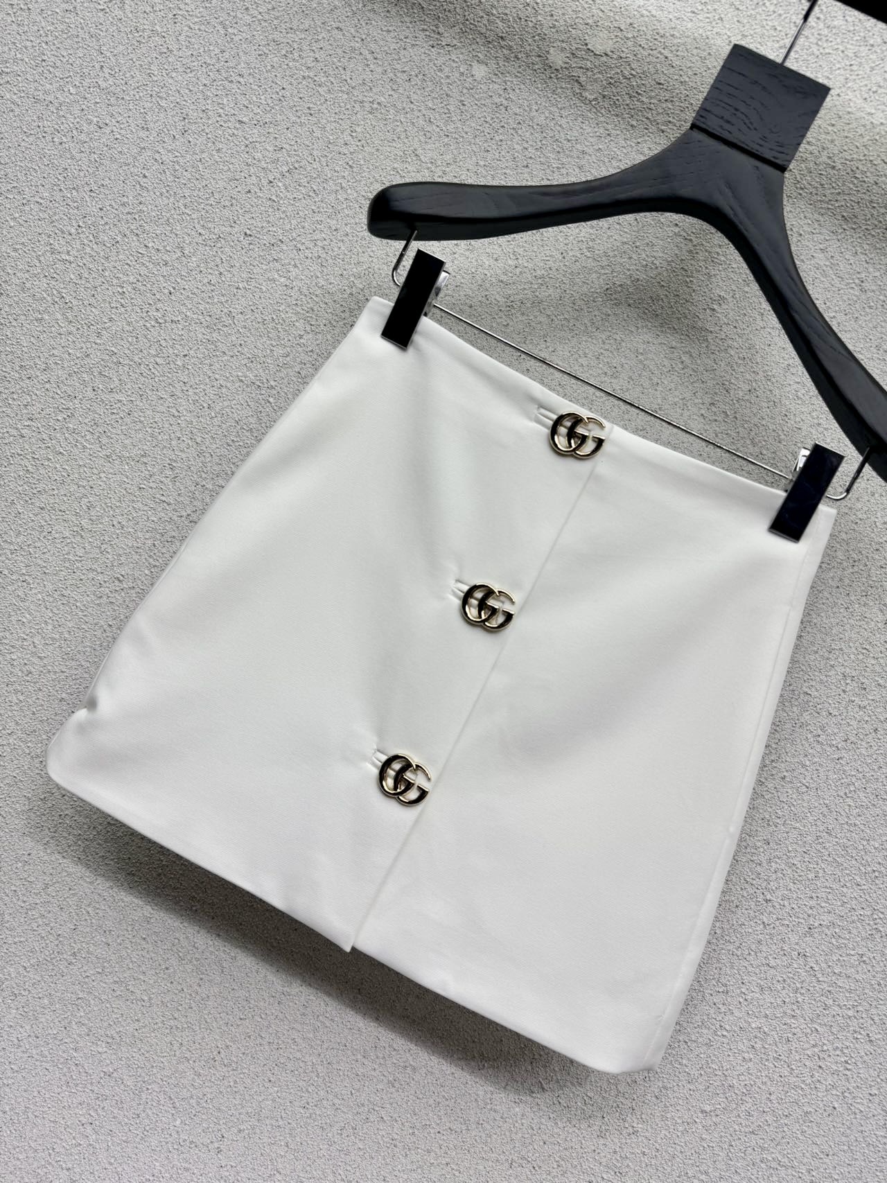Юбка Gucci с логотипными пуговицами