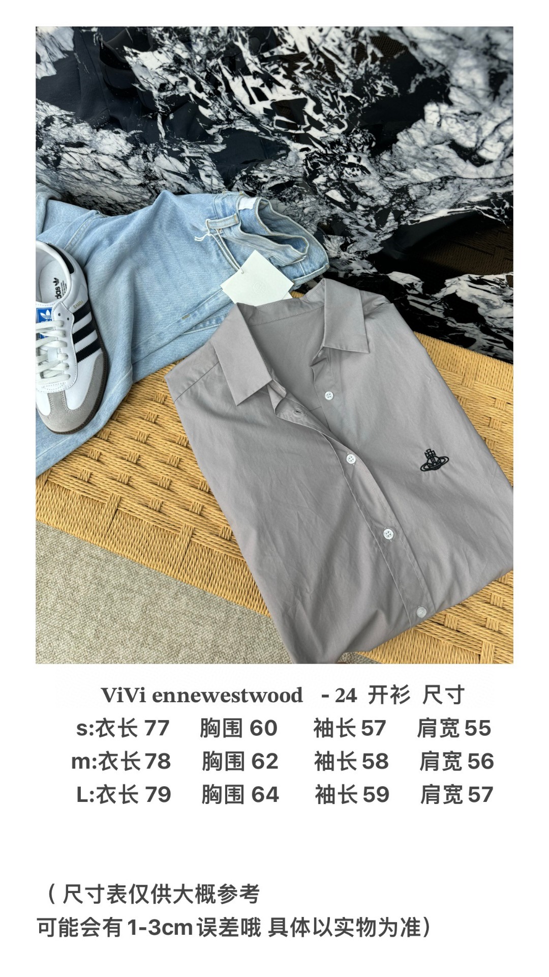P564 SINGLE-SIZE FEMALE SUIT PACKAGED, WEST QUEEN EMBROIDERED SHIRT, DETAILS. STEREO SATURN EMBROIDERY - 图片 7