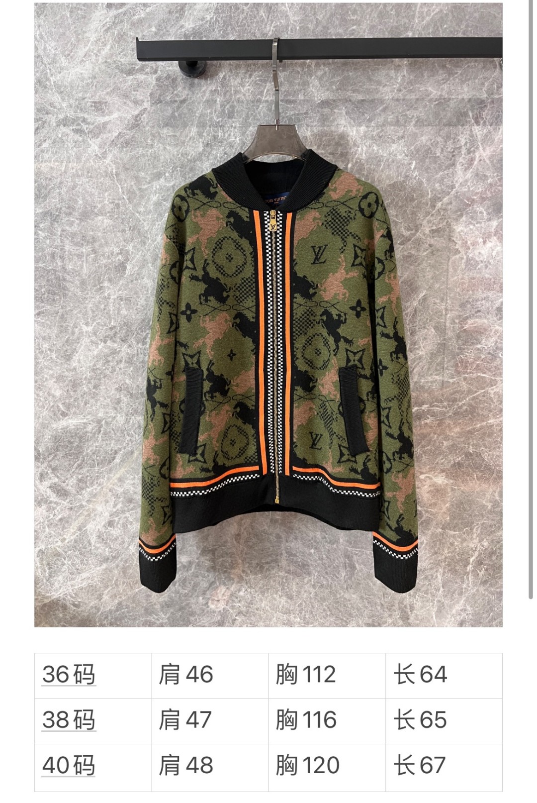 Louis Vuitton Women’s Suit: High Quality, Wool Pilot Jacket, Exclusive Design, Geo Rodeo Fabrication - 图片 9
