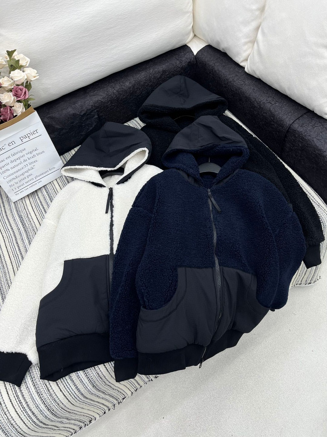 2024 New High-End Women’s Clothing: Lamb Mullah Cap Coat with Custom Design