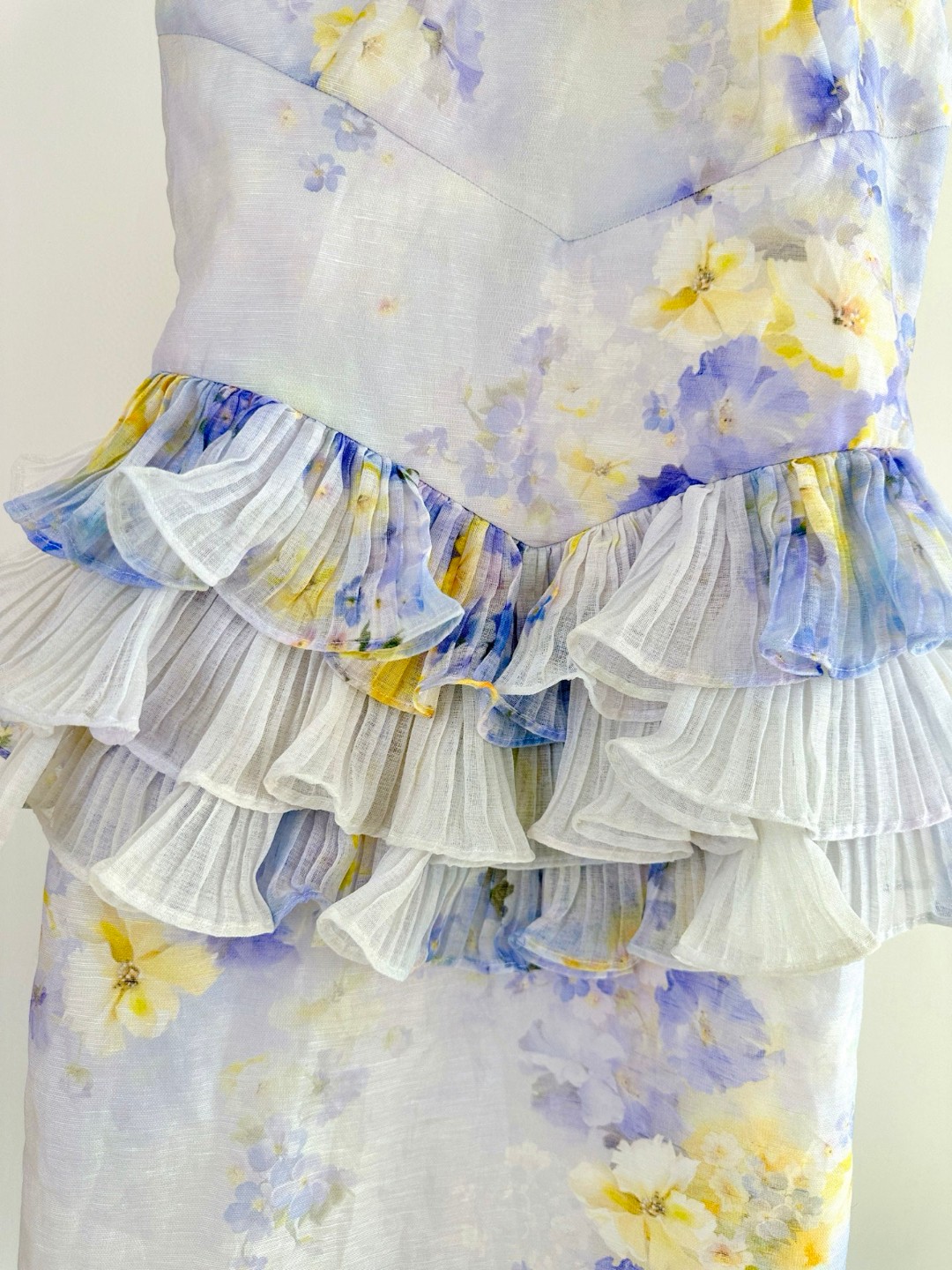 ZIMMERMANN Illuminate Costume: Vest Dress with Collar, Rope Bundle, and Hidden Zipper. - 图片 8