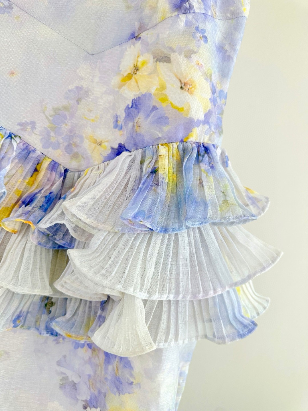 ZIMMERMANN Illuminate Costume: Vest Dress with Collar, Rope Bundle, and Hidden Zipper. - 图片 9