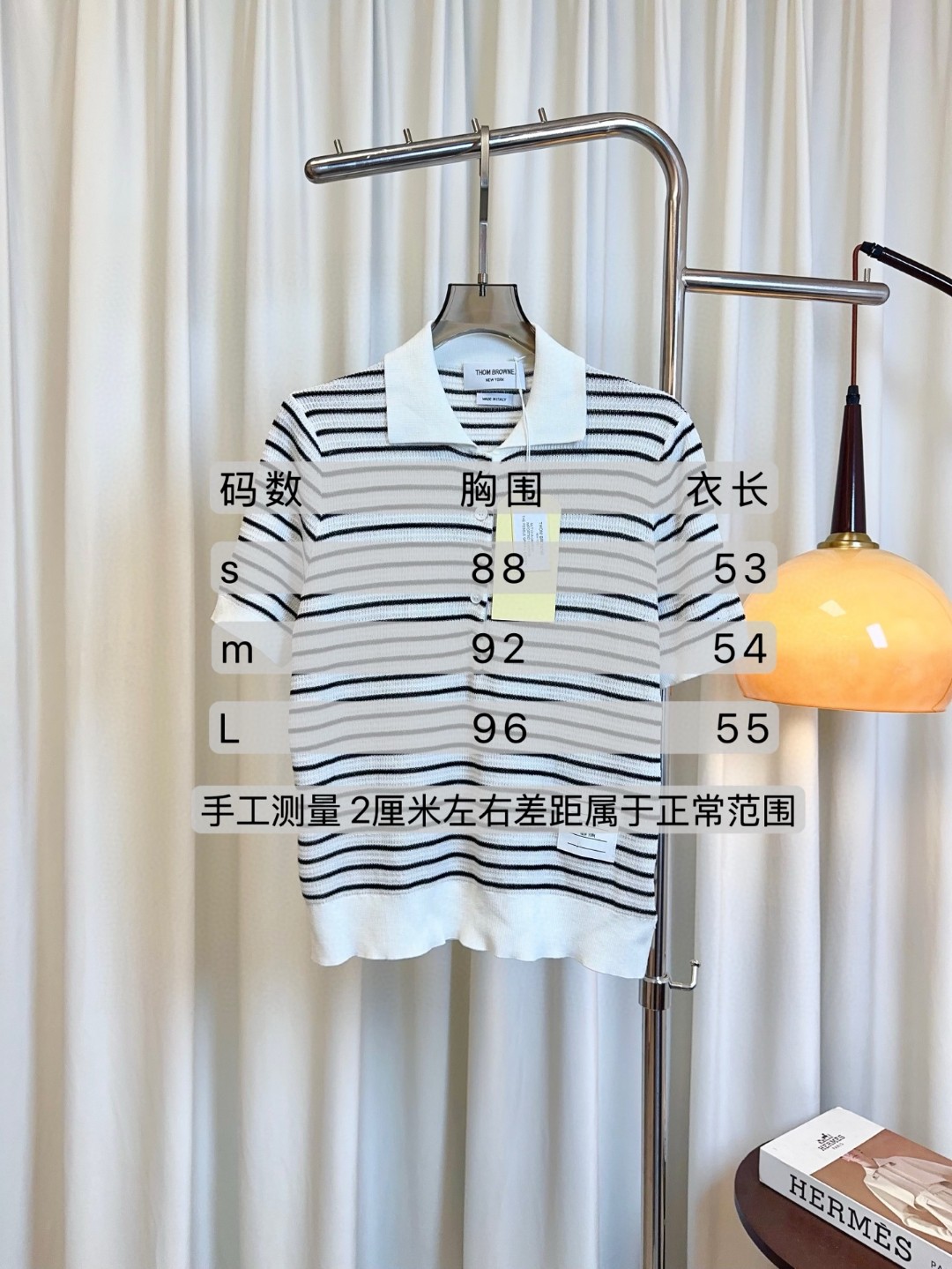 “THOM B** New School Custom Suit: Single-handed Female, Stripes, Collars, Twirl Fabric” - 图片 9