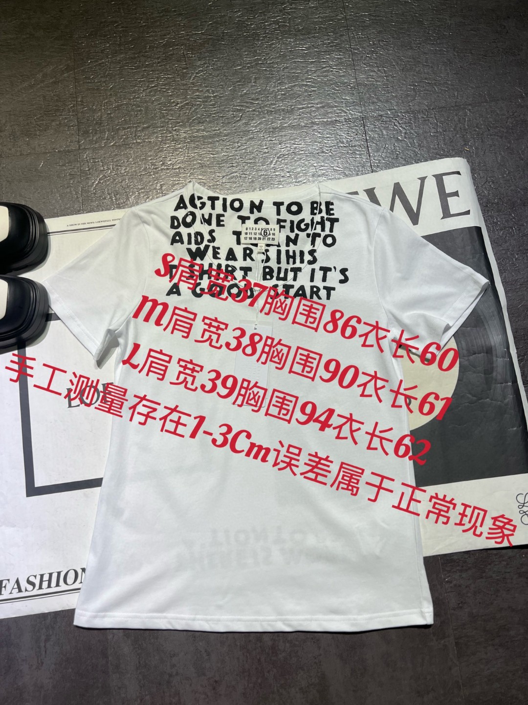High-Quality Women’s Clothes: Maison Margi*la 25Ss Spring/Summer New MM6 Digital Printed T-shirts - 图片 9