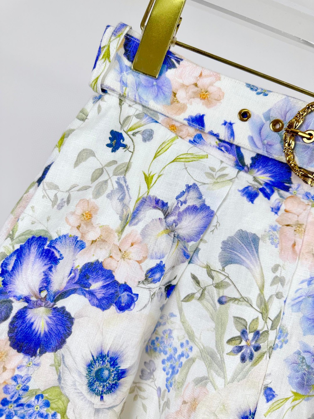 ZIMMERMANN: Natura Garment Series – Linen Outfit with High Waist Design - 图片 5