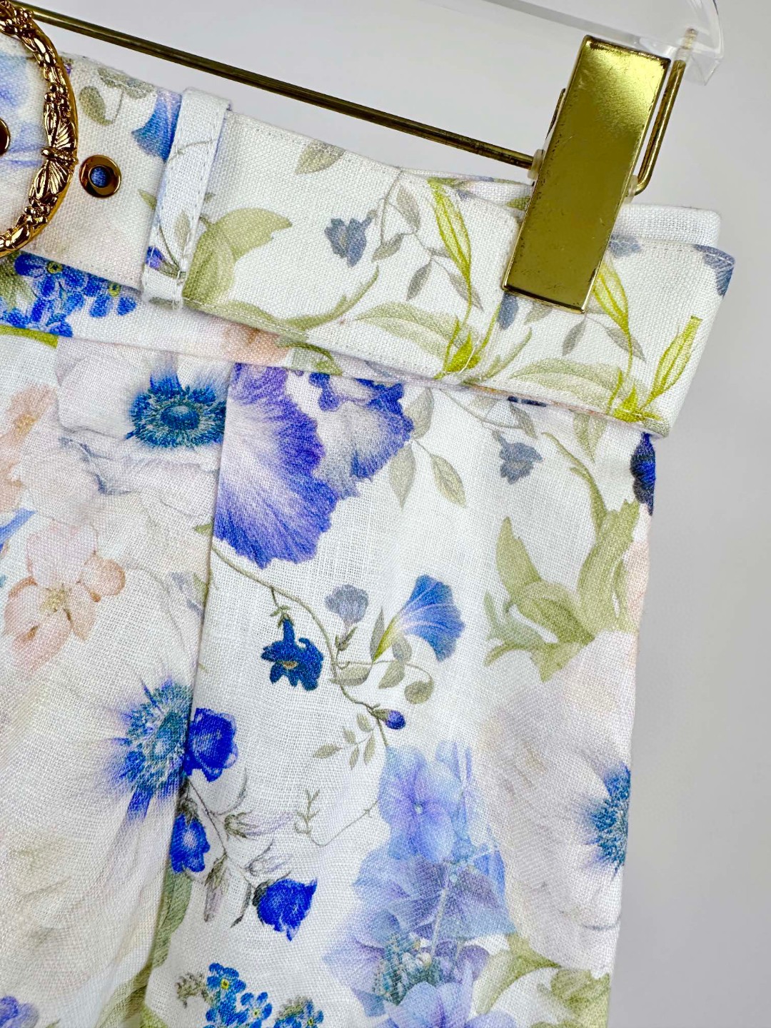 ZIMMERMANN: Natura Garment Series – Linen Outfit with High Waist Design - 图片 6