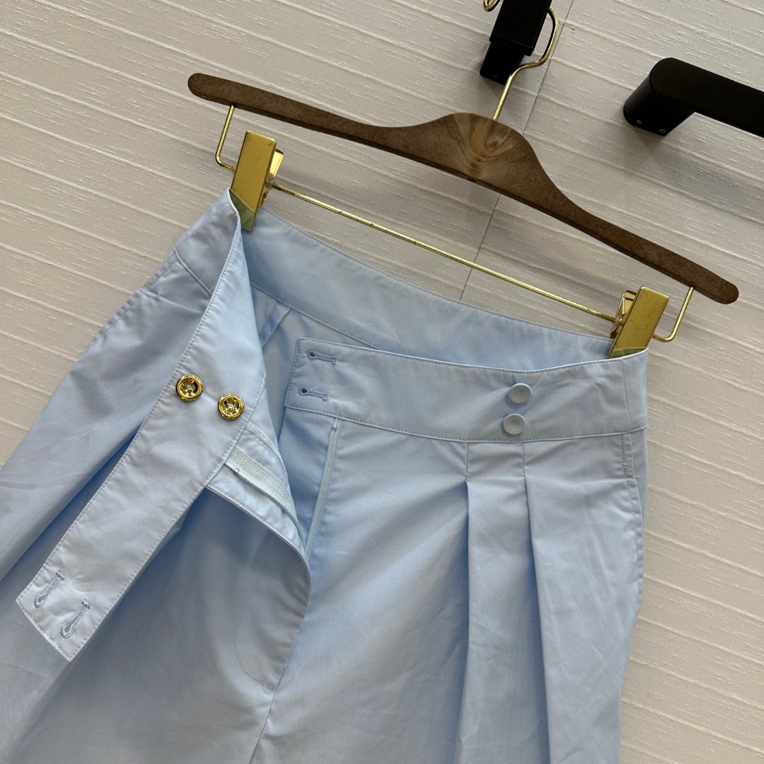 Elegant Women's Cotton Blend Lantern Sleeve Shirt & Bermuda Shorts Set 14 a1747801988481 8732