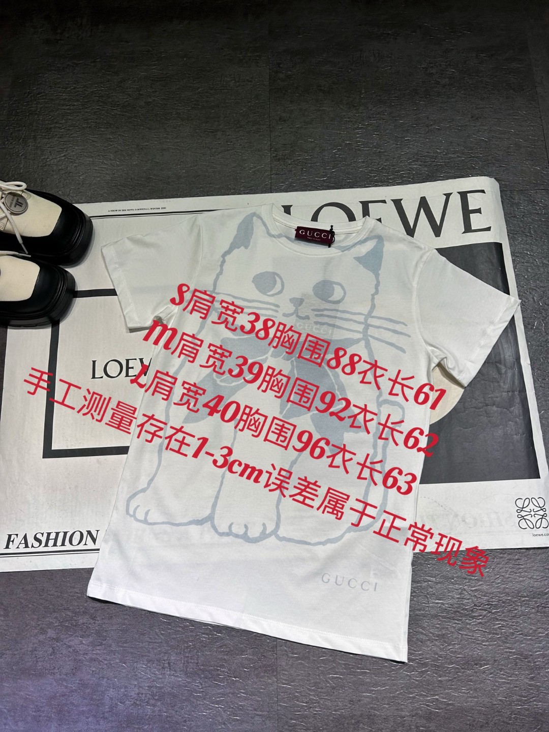 P380 HIGH-QUALITY WOMEN’S CLOTHING WITH A GUCC* GUCCI-PRINTED COTTON T-SHIRT - 图片 9