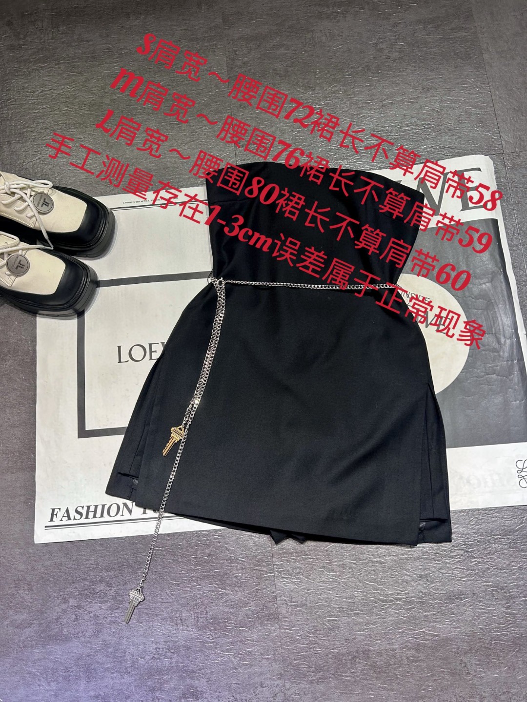 High-Quality Women’s Clothing: Alexanderwan Knitting Dress with Chain Decoration and Security Pants - 图片 9