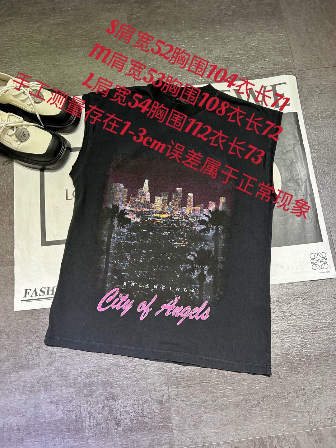 “High-Quality Women’s Clothes: City of Angels T-Shirt, Same-Sex, Large, Hand-Held, Cash” - 图片 9