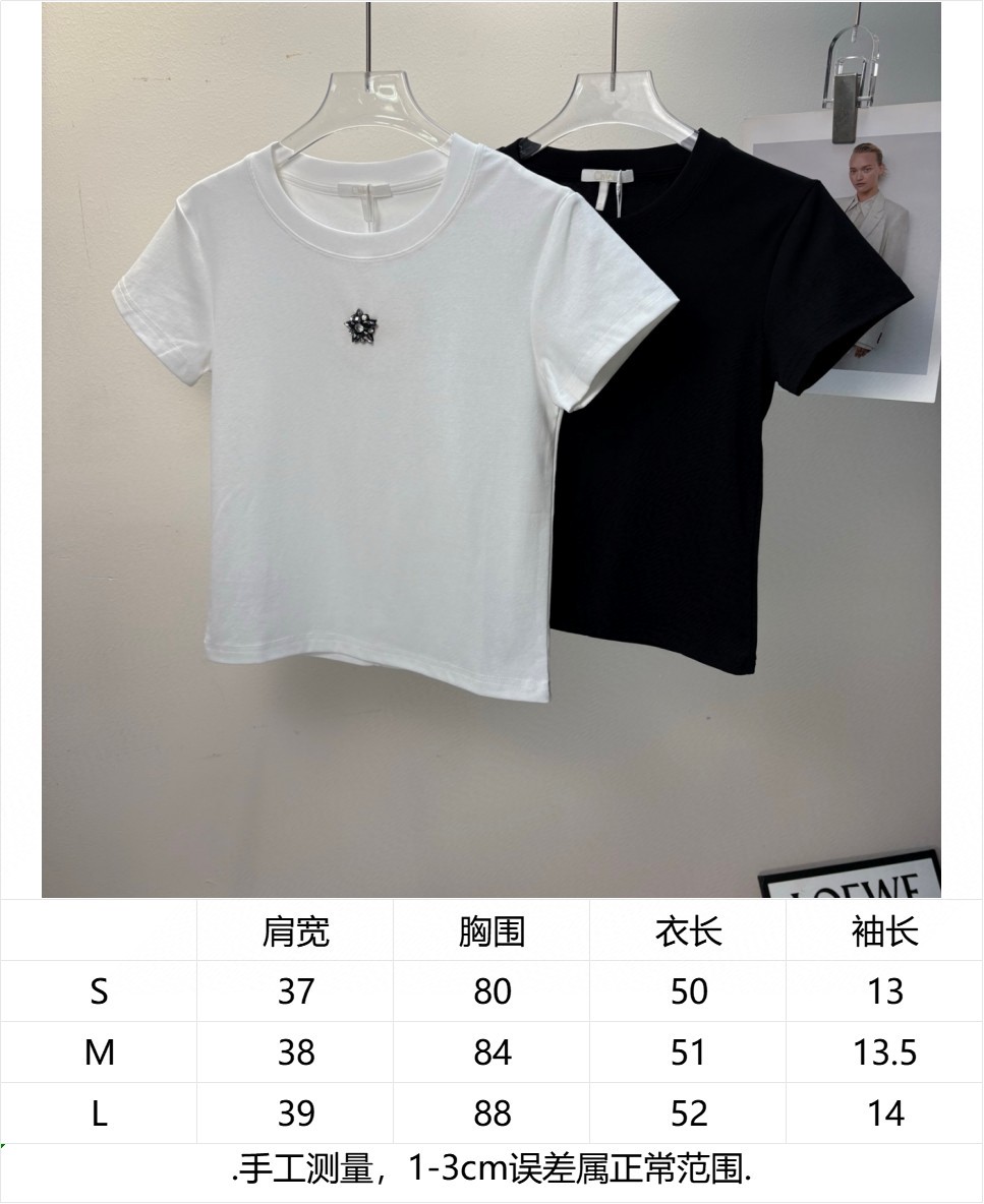 Chloe 2025 Spring and Summer Power T-Shirt: Hard-Core Woman’s Must-Have! - 图片 9