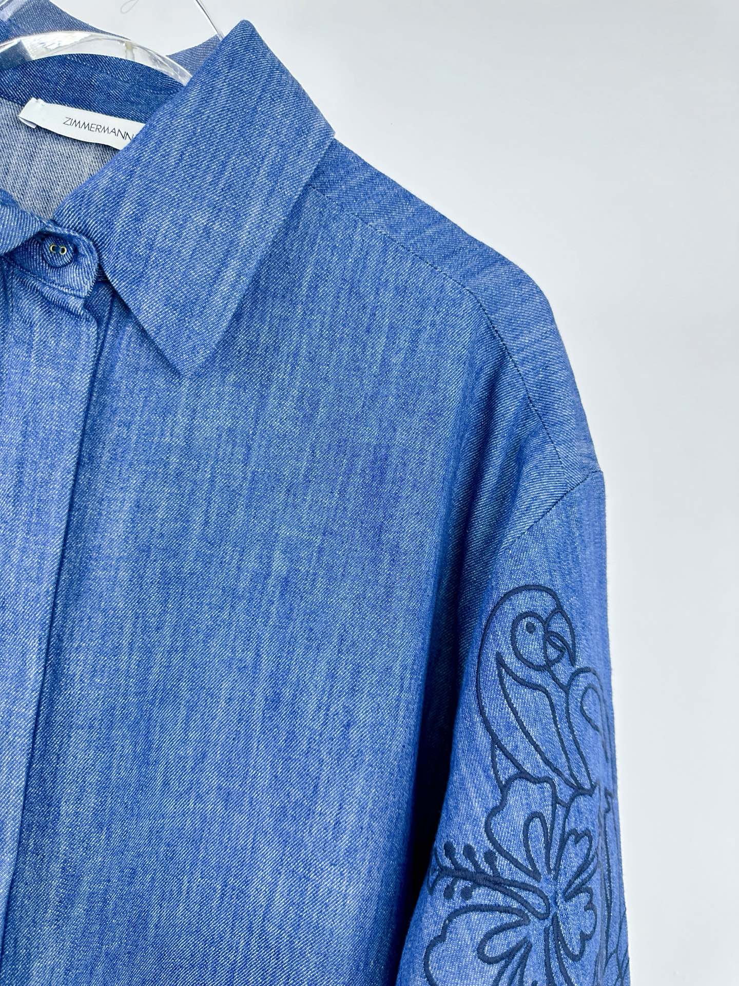 “Hard-Core Woman: New Zimmermann Cowboy Shirt with Coco Embroidery Details” - 图片 4